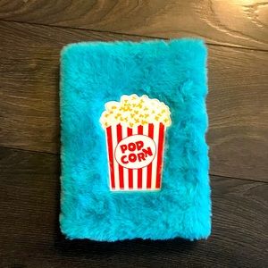 Fuzzy Notebook 128 Ruled Pages NWT POPCORN